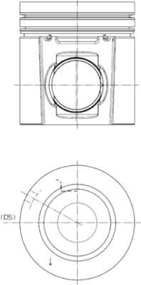 Piston KOLBENSCHMIDT 40496600