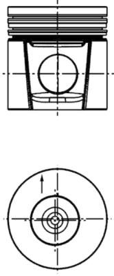 Piston KOLBENSCHMIDT 40529600