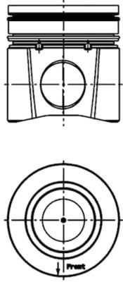 KOLBENSCHMIDT 40588600 Piston
