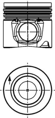 Piston KOLBENSCHMIDT 40652610