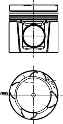 KOLBENSCHMIDT 40733600 Piston