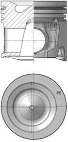 KOLBENSCHMIDT 40752630 Piston
