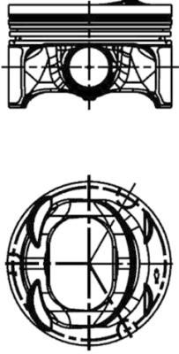 KOLBENSCHMIDT 40846620 Piston