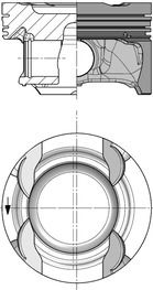 KOLBENSCHMIDT 40853600 Piston