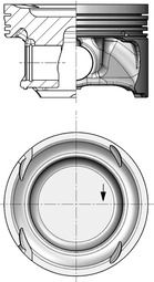 KOLBENSCHMIDT 40859600 Piston