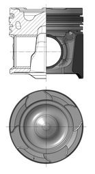 Piston KOLBENSCHMIDT 40910610