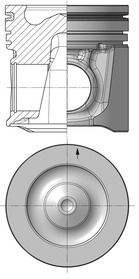 KOLBENSCHMIDT 40912610 Piston