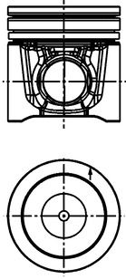 KOLBENSCHMIDT 40991610 Piston