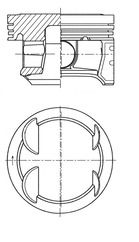 KOLBENSCHMIDT 41006620 Piston