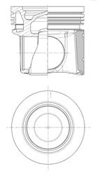 KOLBENSCHMIDT 41013600 Piston