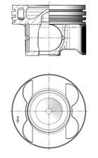 KOLBENSCHMIDT 41080600 Piston
