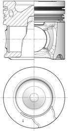 KOLBENSCHMIDT 41263600 Piston