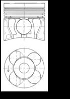 KOLBENSCHMIDT 41286620 Piston