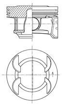 KOLBENSCHMIDT 41492600 Piston