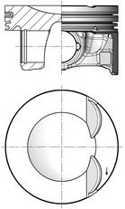 KOLBENSCHMIDT 41533620 Piston