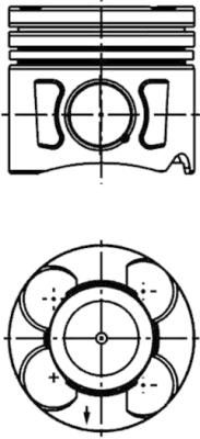 Piston KOLBENSCHMIDT 41648600