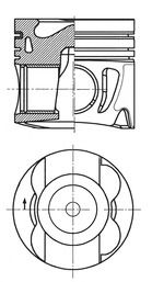 KOLBENSCHMIDT 41712600 Piston
