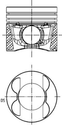 KOLBENSCHMIDT 41713630 Piston