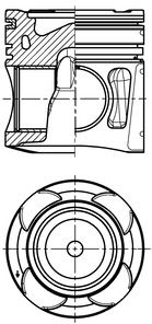 KOLBENSCHMIDT 41979600 Piston