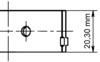 Connecting Rod Bearing Set KOLBENSCHMIDT 77268600