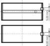Crankshaft Bearing Set KOLBENSCHMIDT 77791600