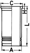 Cylinder Sleeve KOLBENSCHMIDT 88318110