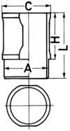 KOLBENSCHMIDT 88592110 Cylinder Sleeve