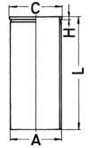 KOLBENSCHMIDT 88750190 Cylinder Sleeve