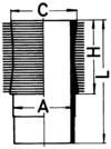 KOLBENSCHMIDT 89030110 Cylinder Liner