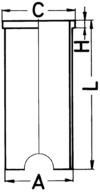 KOLBENSCHMIDT 89163190 Cylinder Sleeve