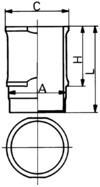 KOLBENSCHMIDT 89194110 Cylinder Sleeve