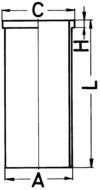 KOLBENSCHMIDT 89456190 Cylinder Sleeve