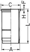 KOLBENSCHMIDT 89593110 Cylinder Sleeve