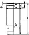 KOLBENSCHMIDT 89820110 Cylinder Sleeve