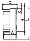 KOLBENSCHMIDT 89923110 Cylinder Sleeve