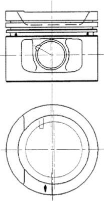 KOLBENSCHMIDT 90942620 Piston