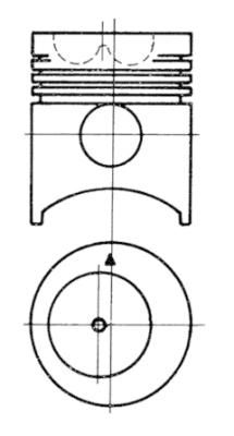 KOLBENSCHMIDT 91005700 Piston