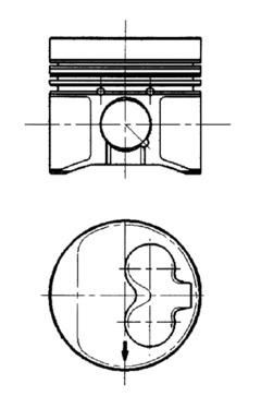 KOLBENSCHMIDT 91429600 Piston