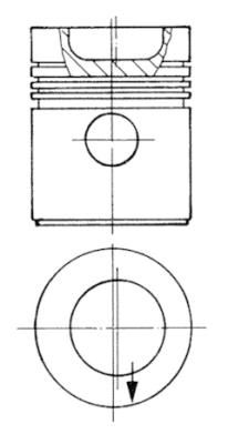 KOLBENSCHMIDT 92144800 Piston