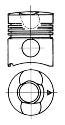KOLBENSCHMIDT 92334800 Piston