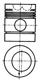 KOLBENSCHMIDT 92772600 Piston