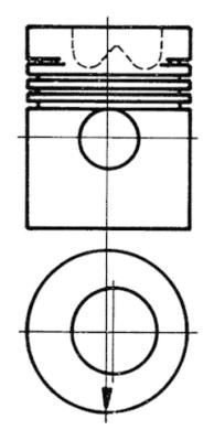 KOLBENSCHMIDT 93175600 Piston
