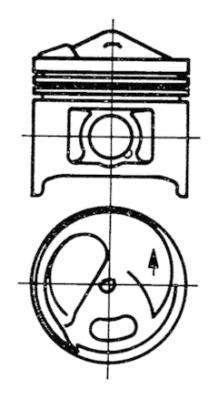 KOLBENSCHMIDT 93582610 Piston