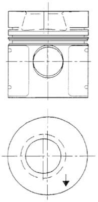 Piston KOLBENSCHMIDT 93951600