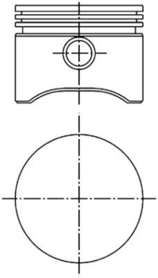 KOLBENSCHMIDT 94132700 Piston