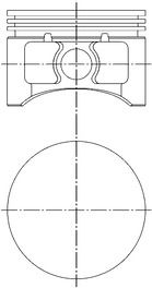 Piston KOLBENSCHMIDT 94294611