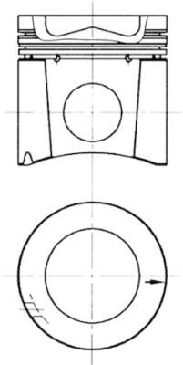 KOLBENSCHMIDT 94345600 Piston