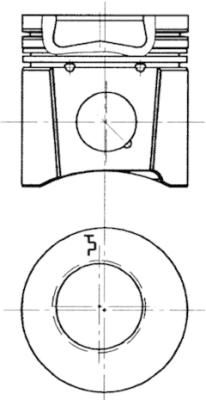KOLBENSCHMIDT 94900610 Piston