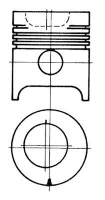 KOLBENSCHMIDT 97505600 Piston