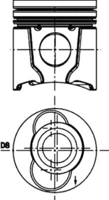 KOLBENSCHMIDT 99483600 Piston